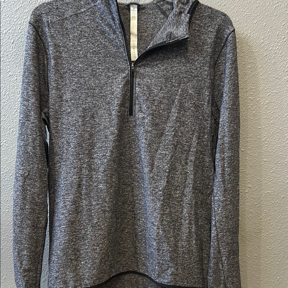 lululemon Surge Gray Lightweight Pullover Jacket Size L
